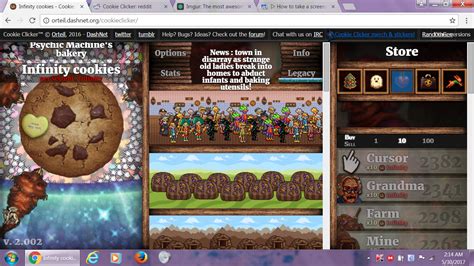 Trixter cookie clicker hack - But be sure to actually close the game every now and then, because there are patches to be downloaded, and the first of them is available today. One of the more notable changes in this version ...
